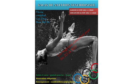 GALA Natation Synchronisée