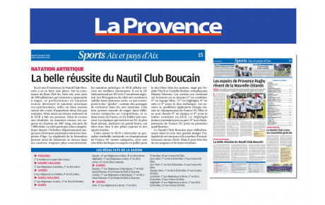 Merci La Provence pour ce bel article!